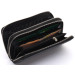 Чорний чоловічий клатч на дві блискавки з натуральної шкіри Marco Coverna MC-801-1