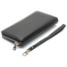 Чорний чоловічий гаманець-клатч на блискавці з натуральної шкіри Marco Coverna MC-802-1