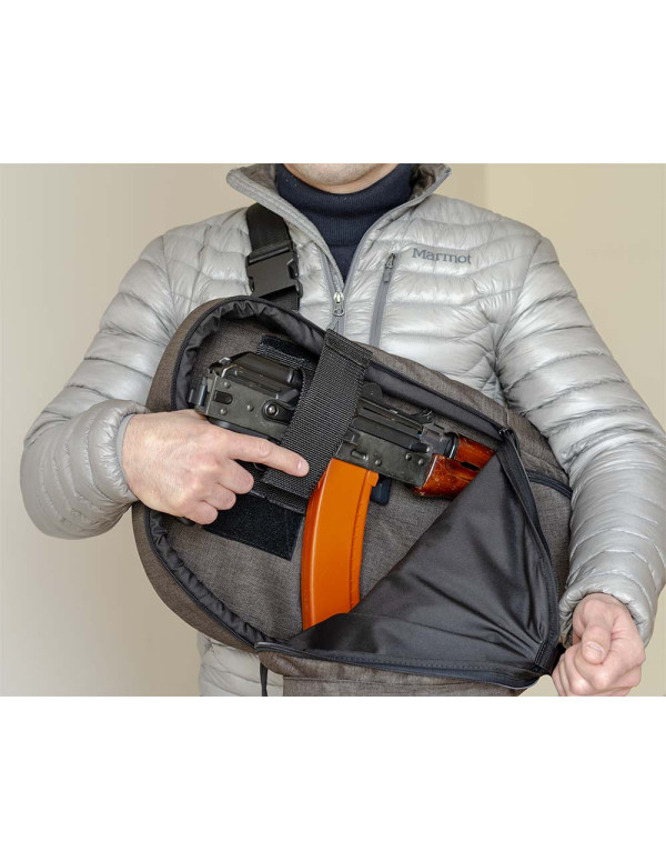 Чохол для АКСУ 55 см коричневий Aline Ч24