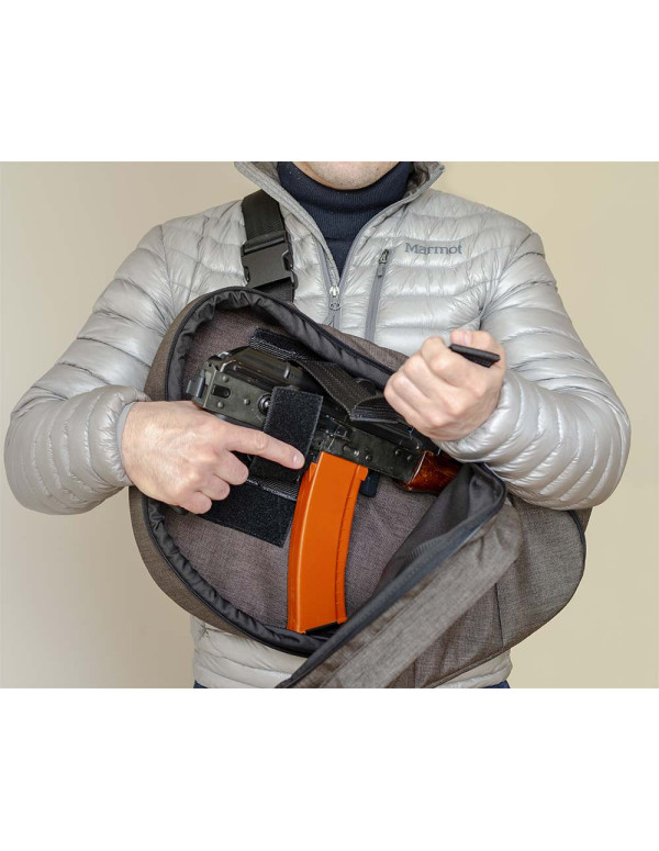 Чохол для АКСУ 55 см коричневий Aline Ч24