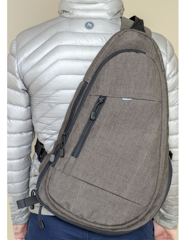 Чохол для АКСУ 55 см коричневий Aline Ч24