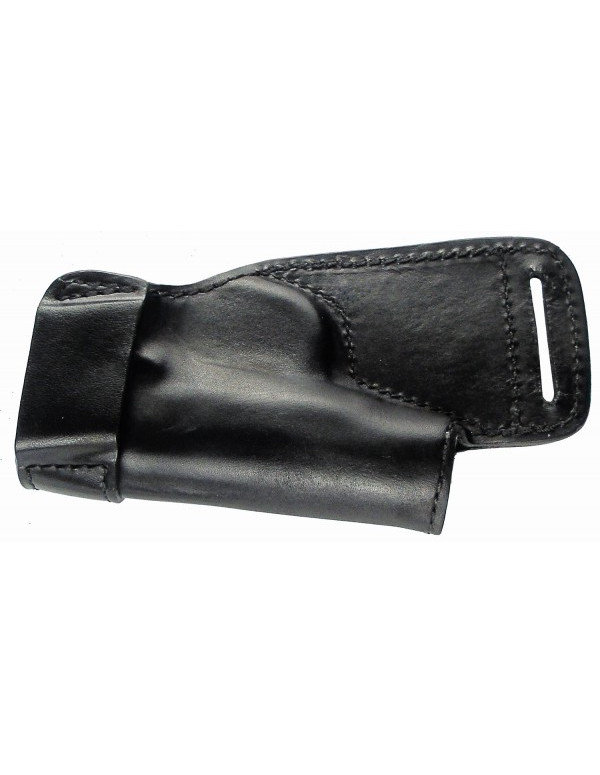 Кобура поясна ПМ шкіряна формована тришарова для носіння за спиною