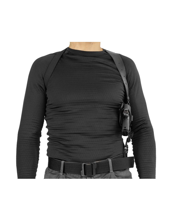 Оперативна шкіряна плечова/поясна кобура зі скобой для ФОРТ-12/14 A-line 3КУ3