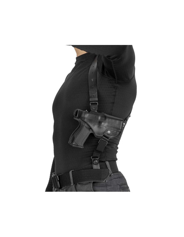 Оперативна шкіряна плечова/поясна кобура для ФОРТ-17/18/19 A-line 3КУ9