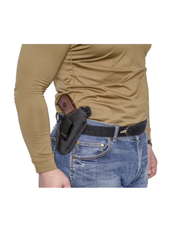 Підплічна/поясна/внутрібрючна синтетична кобура з підсумком магазина Алайн 5СУ1+ для ПМ