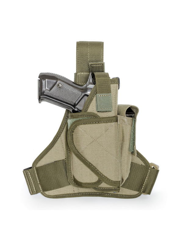 Універсальна стегнова кобура на платформі A-line СМ16, oliva