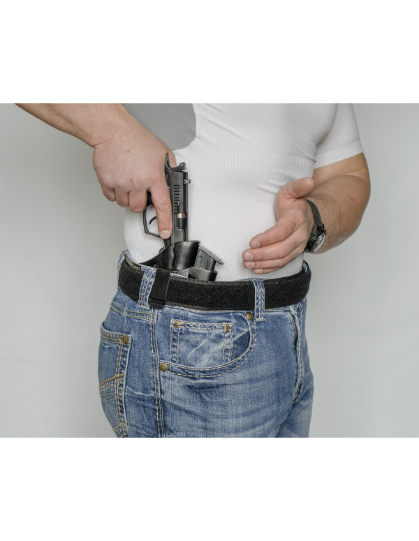 Внутрібрючна, шкіряна кобура з підсумком a-line k1 + для форт-12