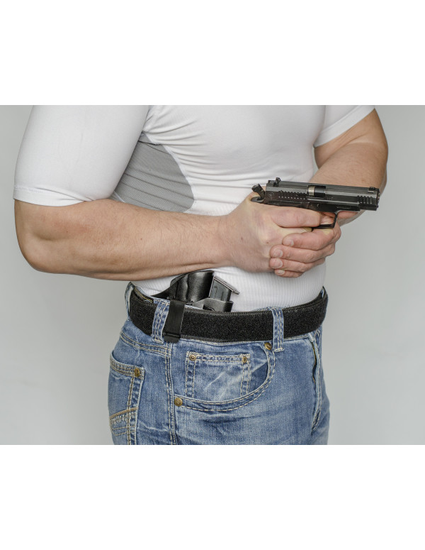 Внутрібрючна, шкіряна кобура з підсумком a-line k1 + для форт-12