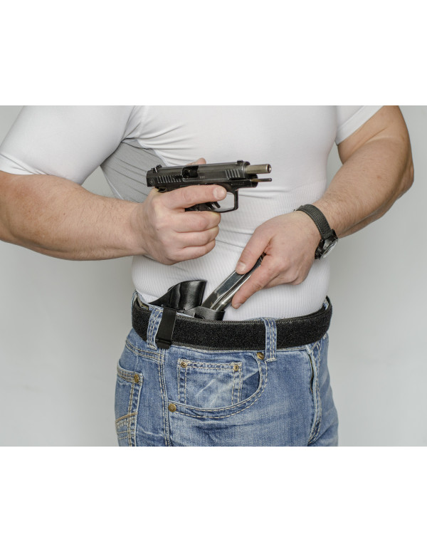 Внутрібрючна, шкіряна кобура з підсумком a-line k1 + для форт-12