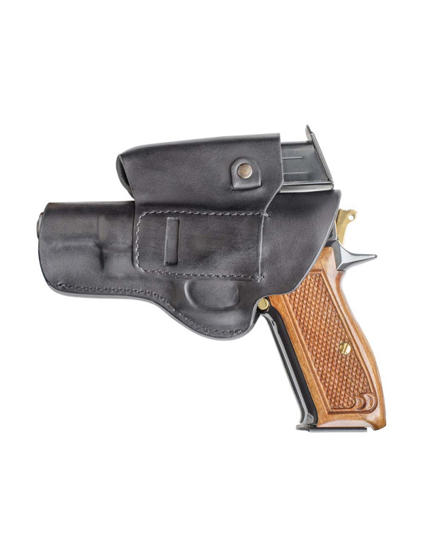 Внутрібрючна, шкіряна кобура з підсумком a-line k1 + для форт-14