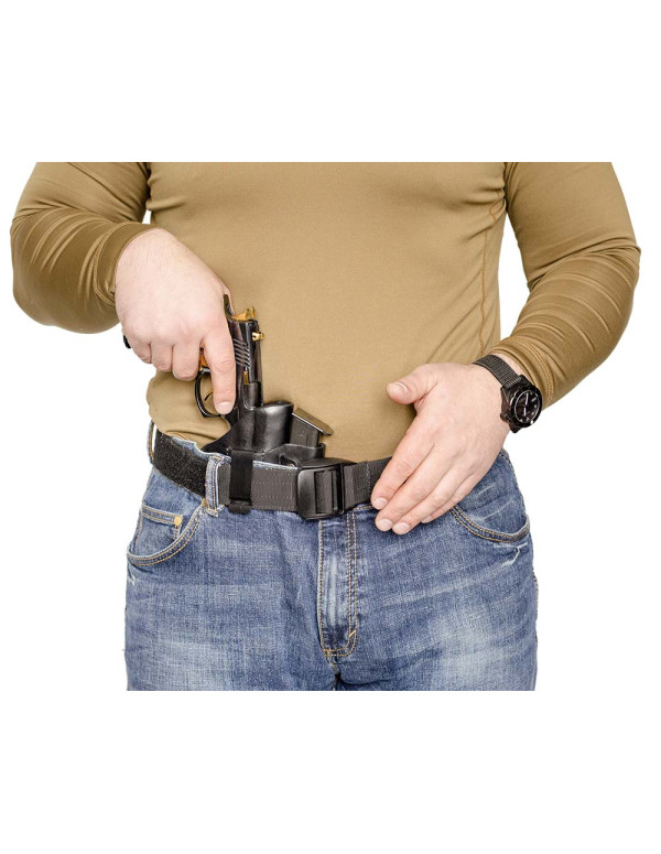 Внутрібрючна, шкіряна кобура з підсумком a-line k1 + для форт-14