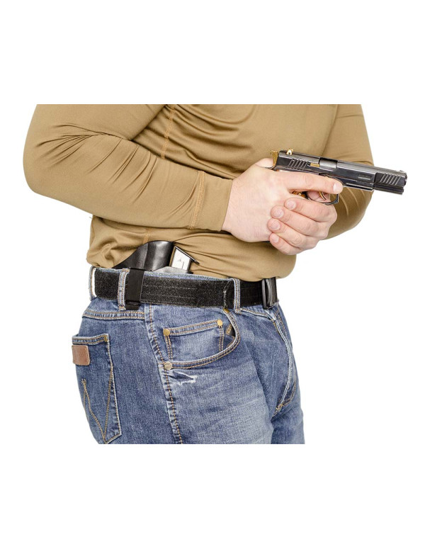 Внутрібрючна, шкіряна кобура з підсумком a-line k1 + для форт-14