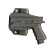 Поясна, пластикова кобура a-line пк54 для glock-17/18/19