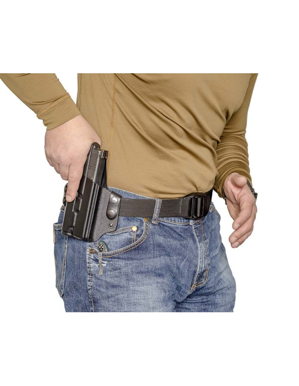 Поясна, пластикова кобура a-line пк54 для glock-17/18/19