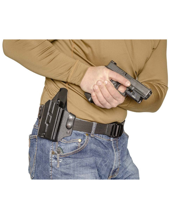 Поясна, пластикова кобура a-line пк54 для glock-17/18/19