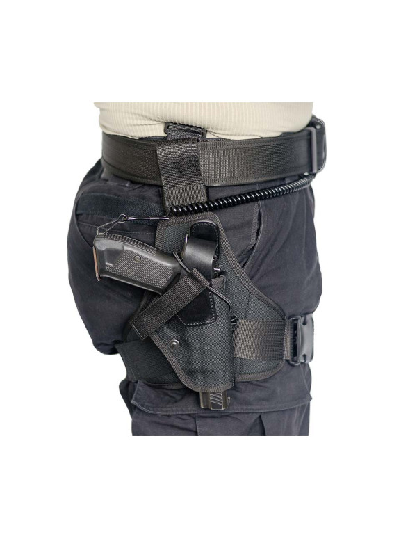 Кобура стегнова на платформі A-line T6, black