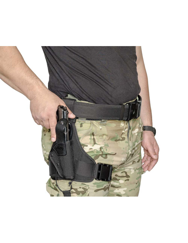 Кобура стегнова на платформі A-line T6 для ПМ, multiCam/мультикам 