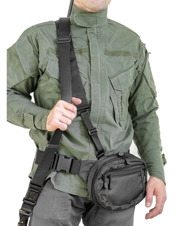 Сумка-патронташ для 30 патронів 12/16 калібру A-line М16, black