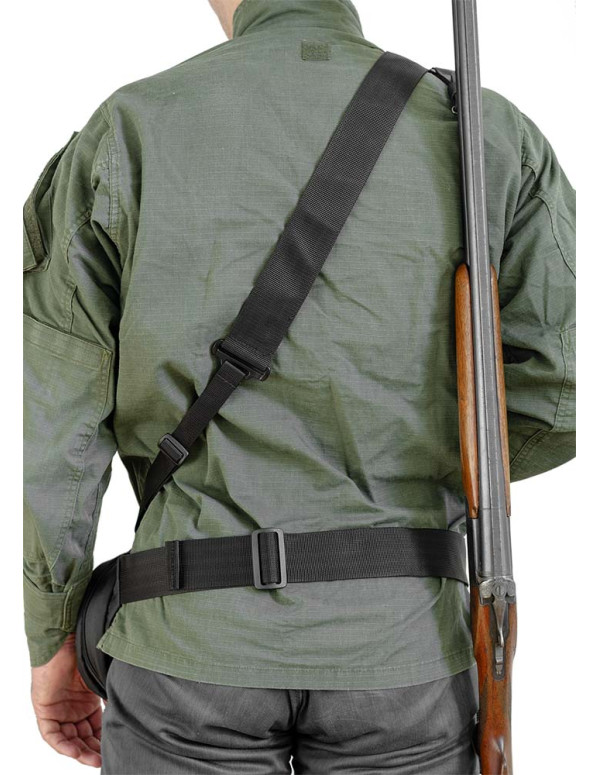 Сумка-патронташ для 30 патронів 12/16 калібру A-line М16, black