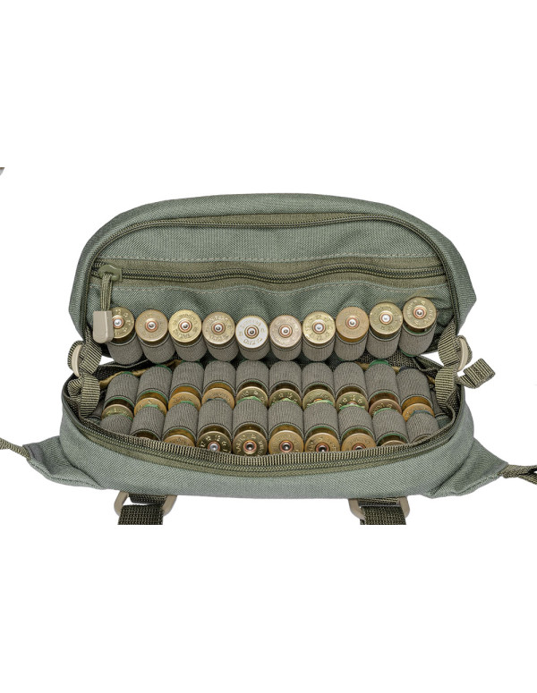 Сумка-патронташ для 30 патронів 12/16 калібру A-line М16, green