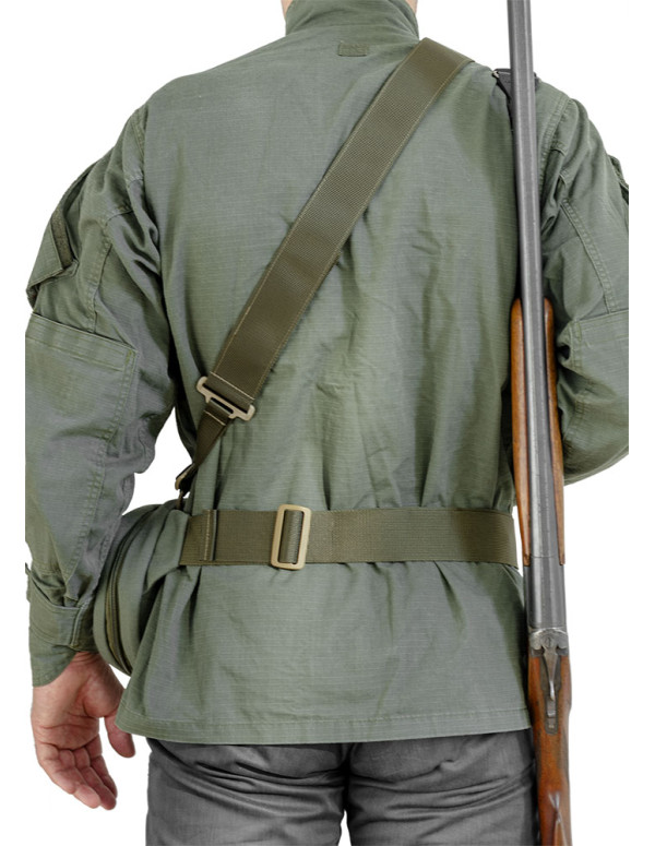 Сумка-патронташ для 30 патронів 12/16 калібру A-line М16, green