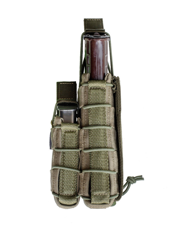 Відкритий Підсумок для магазинів ak / ar + пістолетний, molle-сумісний a-line см65