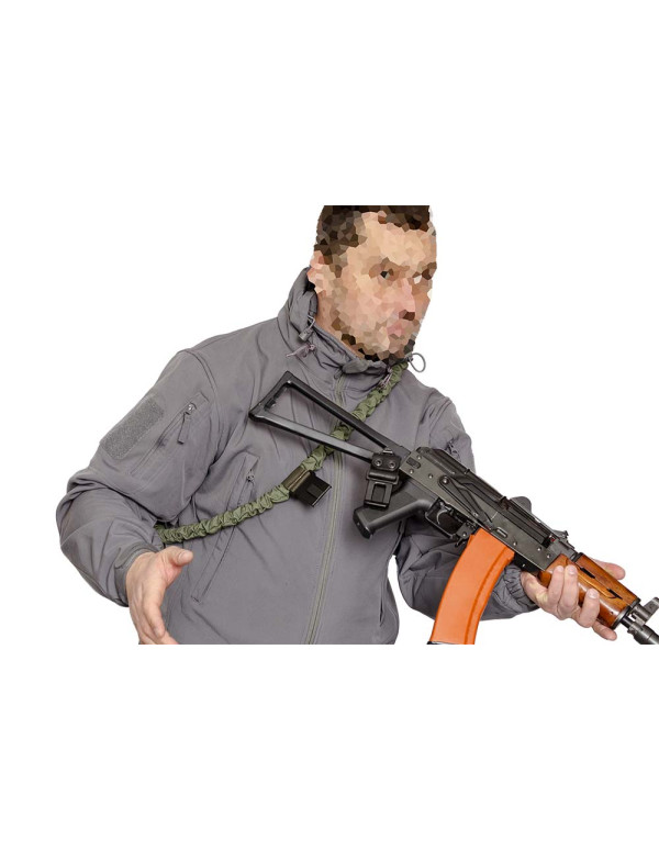 Ремінь автоматний A-line Т15 1-точка, black