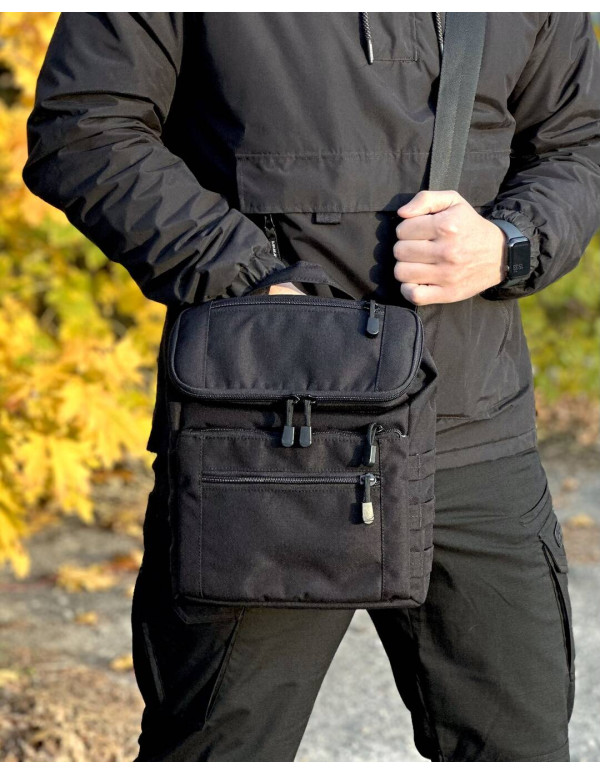 EDC сумка Алайн А42, чорна