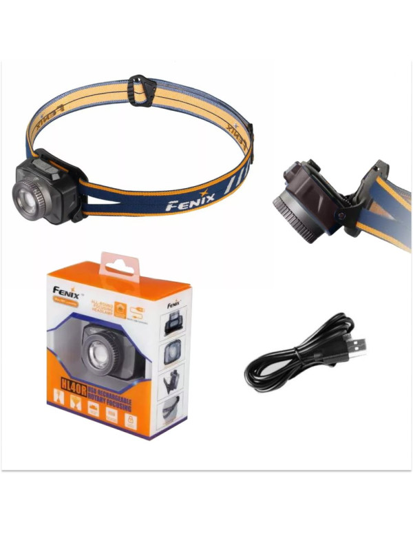 Ліхтар налобний Fenix HL40R Cree XP-LHIV2 LED сірий