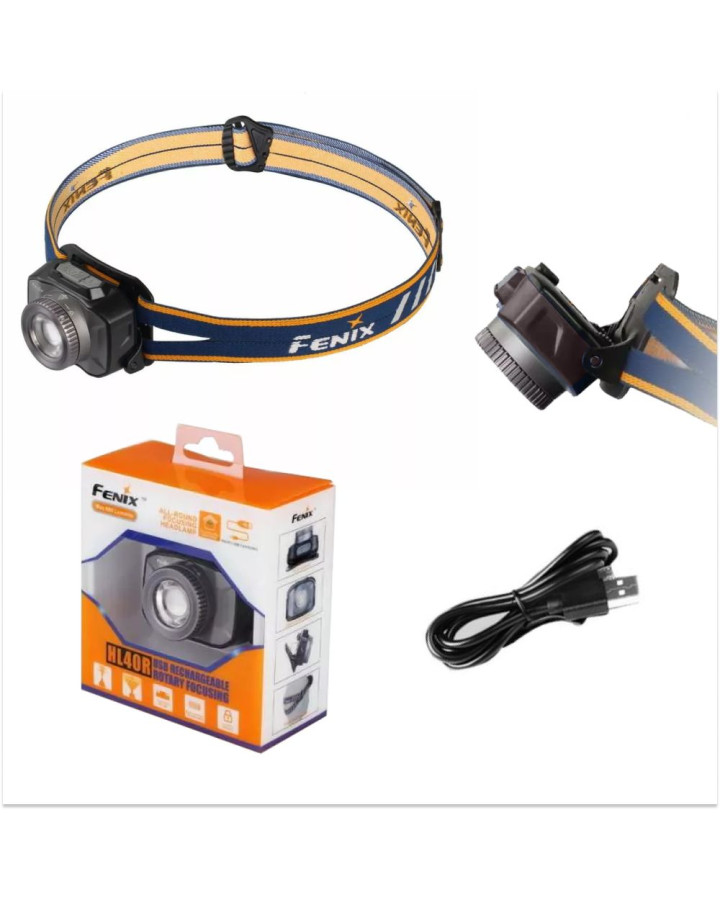 Ліхтар налобний Fenix HL40R Cree XP-LHIV2 LED сірий