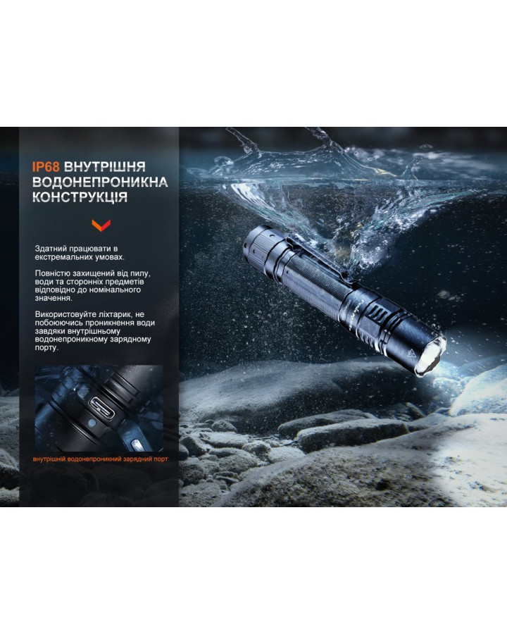 Ліхтар ручний Fenix PD36R Pro