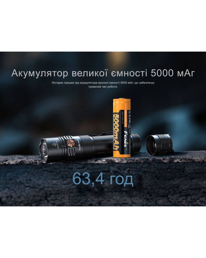 Ліхтар тактичний ручний Fenix PD36R ACE 3000 лм