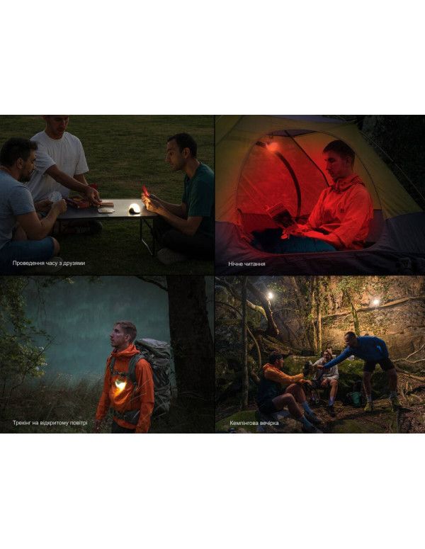 Ліхтар кемпінговий Fenix CL20R V.2.0, зелений