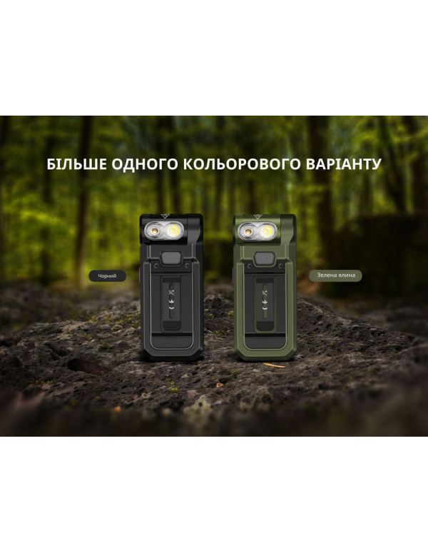 Ліхтар ручний Fenix SW05R-UV LED чорний