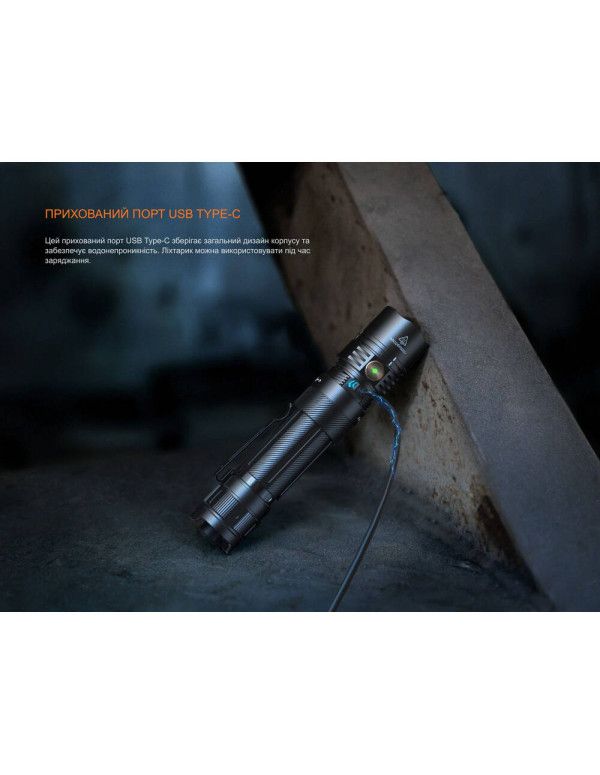 Ліхтар тактичний ручний Fenix PD36R ACE 3000 лм