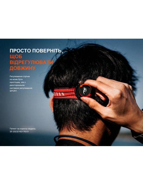 Ліхтар налобний Fenix HL18R-T V2.0 чорний