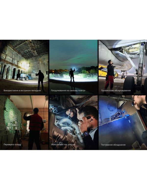 Ліхтар професійний Fenix WF25RM з магнітною зарядкою