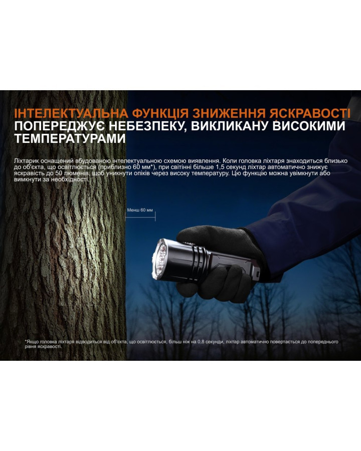 Ліхтар пошуковий ручний Fenix LR35R PRO