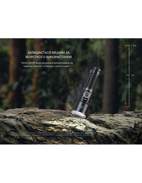 Ліхтар ручний Fenix LD45R