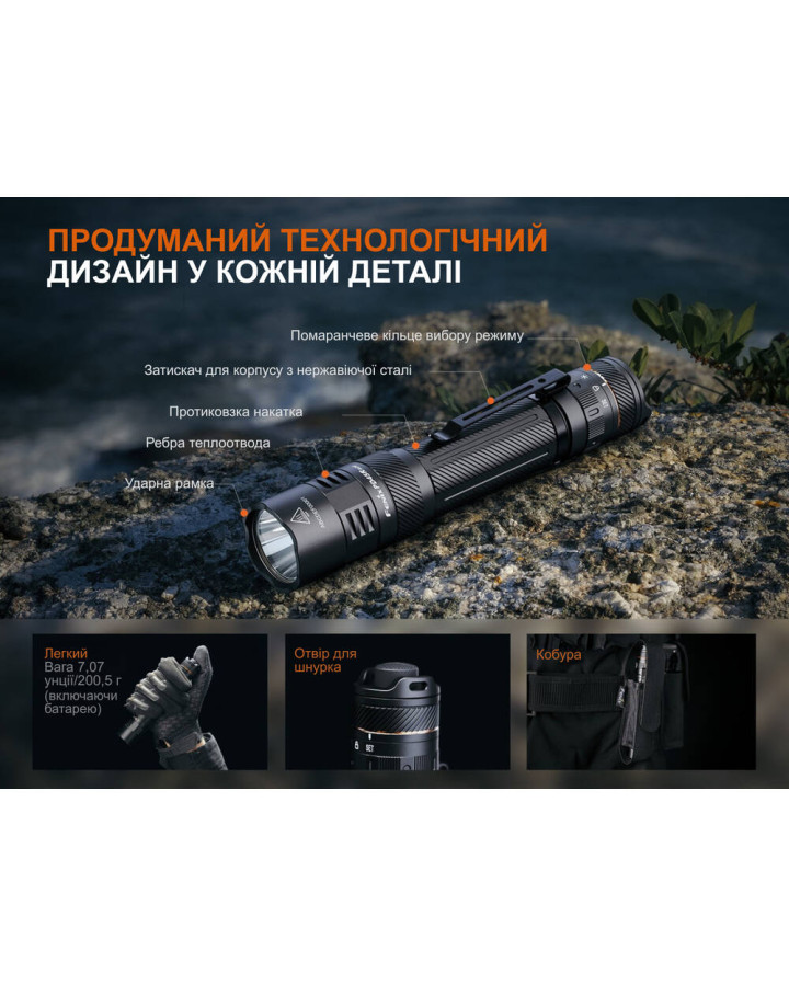 Ліхтар тактичний Fenix PD45R ACE