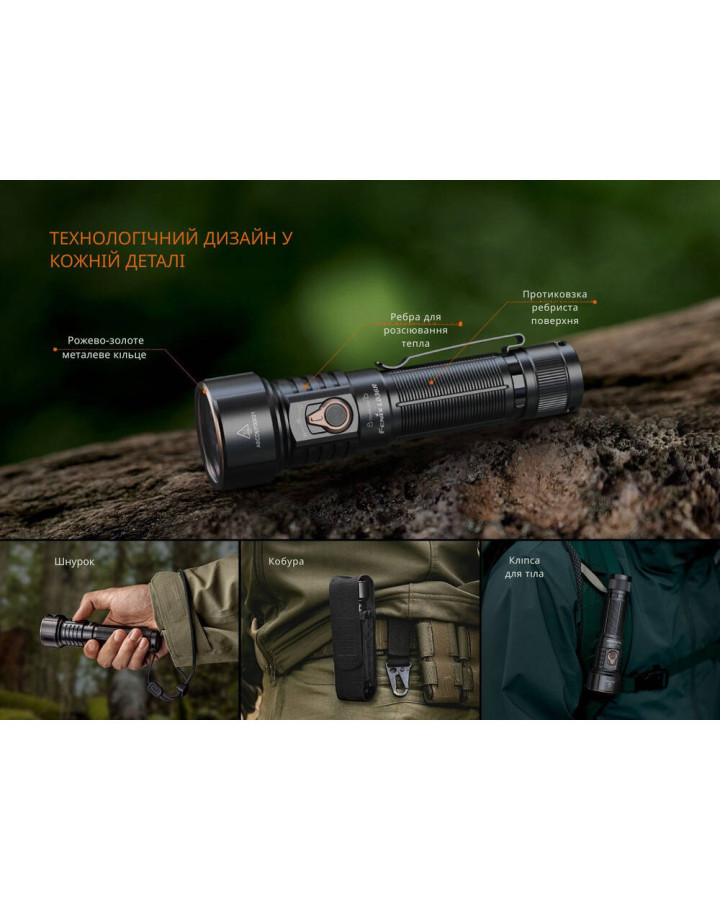 Ліхтар ручний Fenix LD36RB чорний