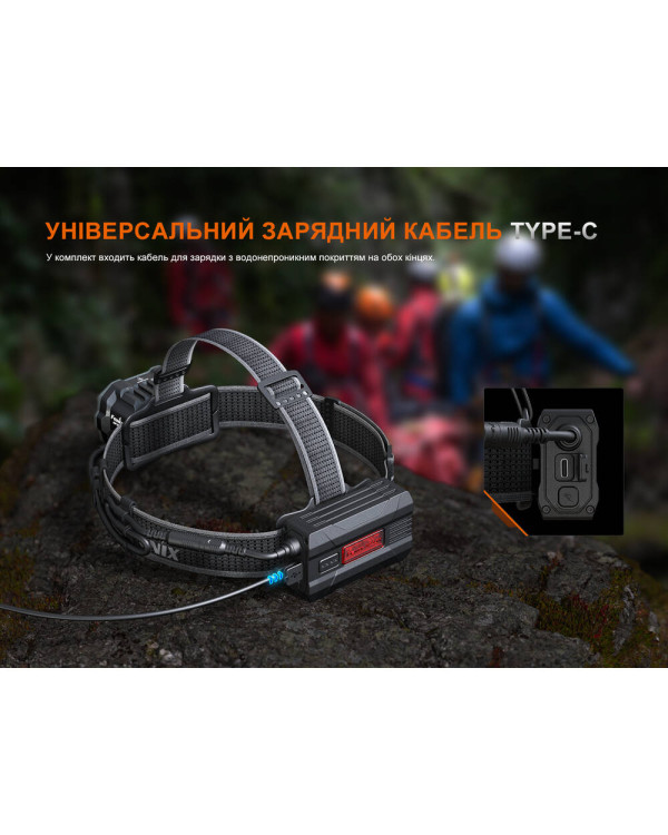 Ліхтар налобний Fenix HP35R SAR з вогнетривкою пов'язкою