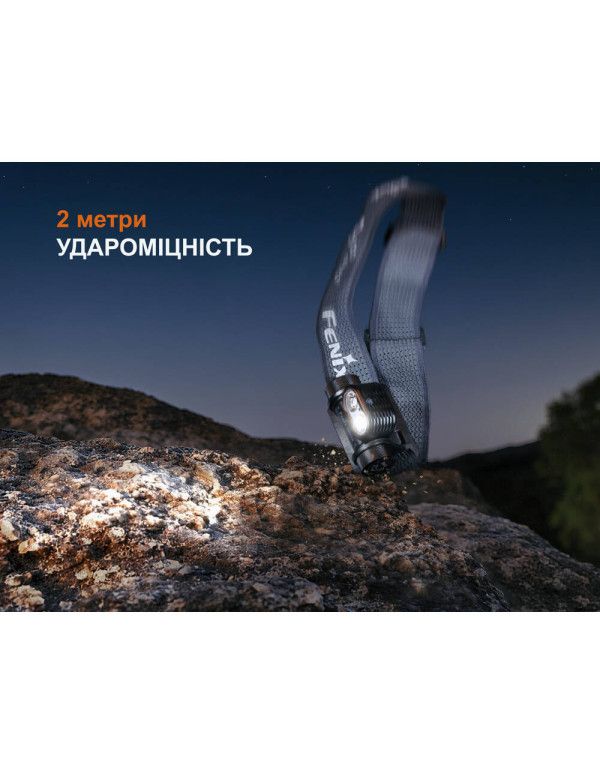 Ліхтар налобний Fenix HM55R, рожевий