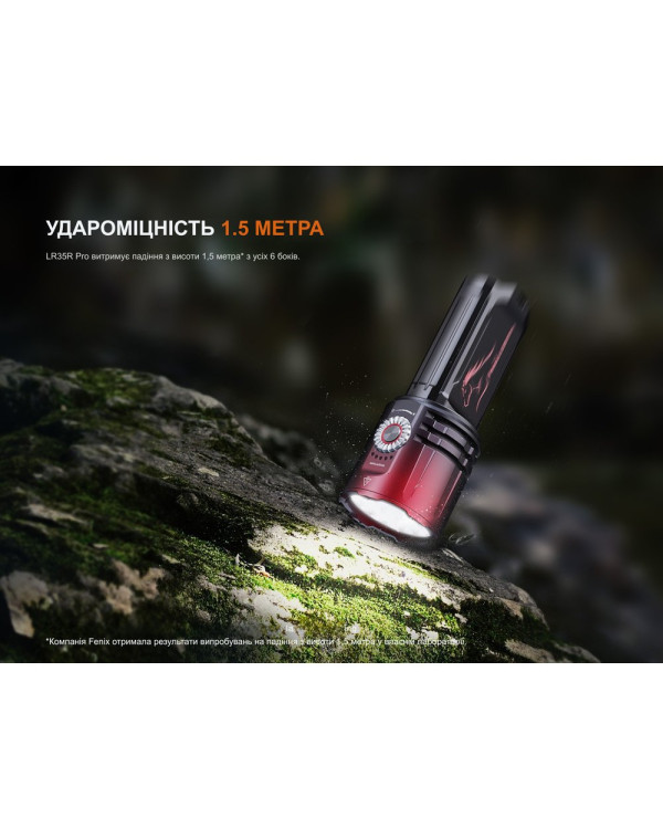 Ліхтар пошуковий ручний Fenix LR35R PRO | Лімітована серія