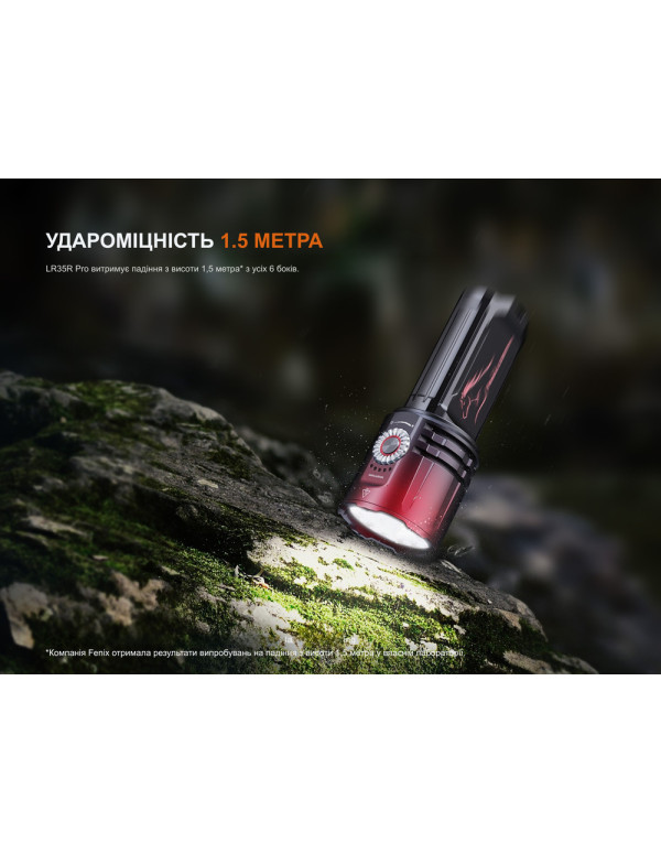 Ліхтар пошуковий ручний Fenix LR35R PRO | Лімітована серія