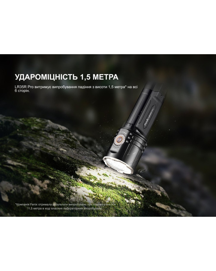 Ліхтар пошуковий ручний Fenix LR35R PRO