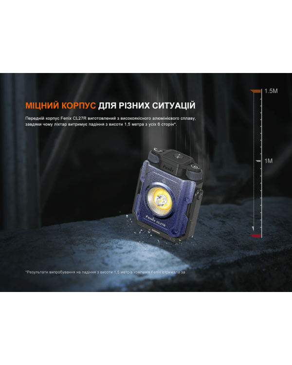 Ліхтар прожектор Fenix CL27R зелений