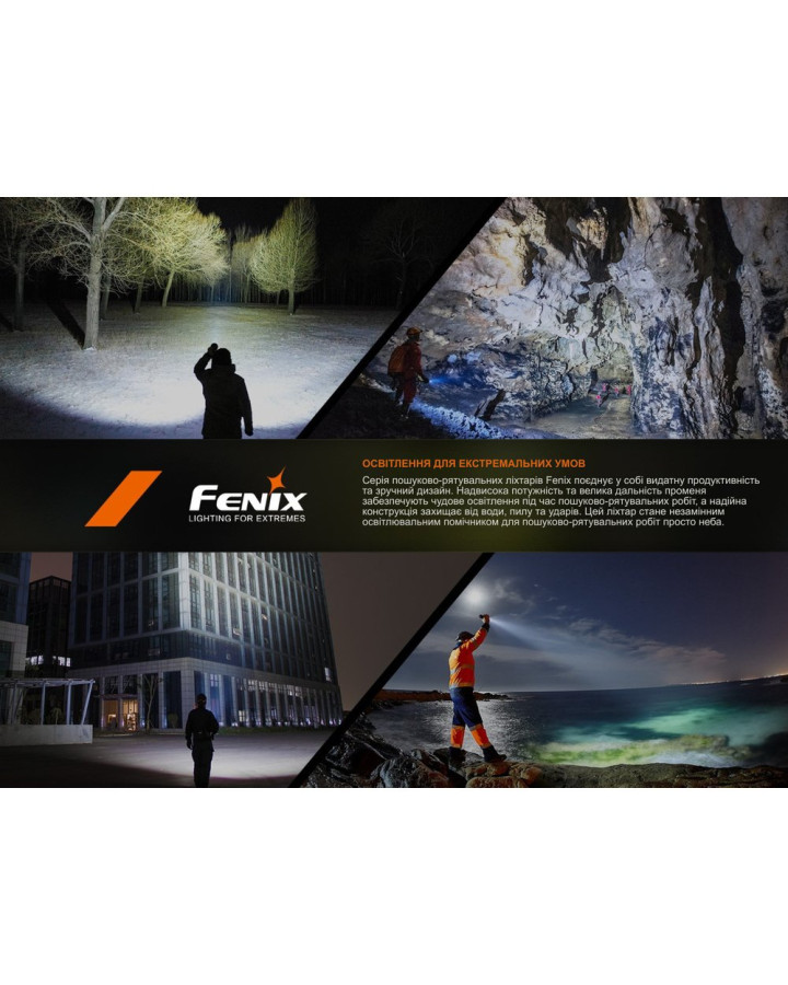 Ліхтар пошуковий ручний Fenix LR35R PRO | Лімітована серія