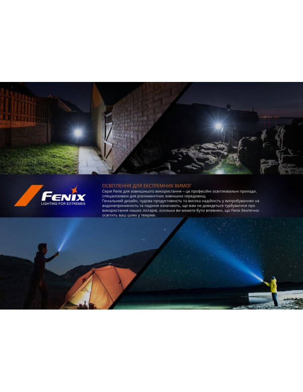 Ліхтар ручний Fenix LD36RB чорний