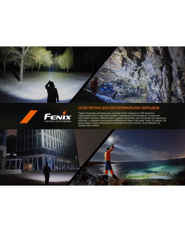 Ліхтар пошуковий ручний Fenix LR35R PRO